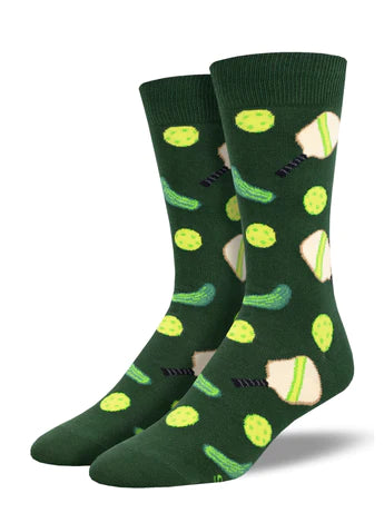 Pickleball Socks Green 10-13