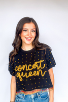 Concert Queen Sweater Black ONLINE ONLY - Beau Kisses