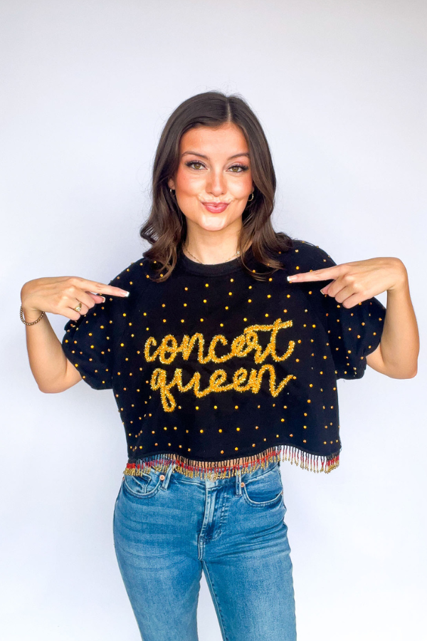 Concert Queen Sweater Black ONLINE ONLY - Beau Kisses