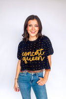 Concert Queen Sweater Black ONLINE ONLY - Beau Kisses