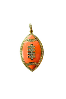 Enamel 18k CZ Football Charms - Beau Kisses