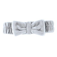 Plush Bow Headband Coastal - Beau Kisses