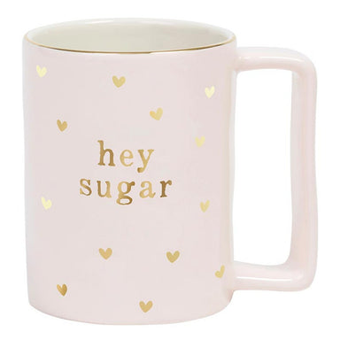 Hey Sugar Gold Foil Organic Mug - Beau Kisses