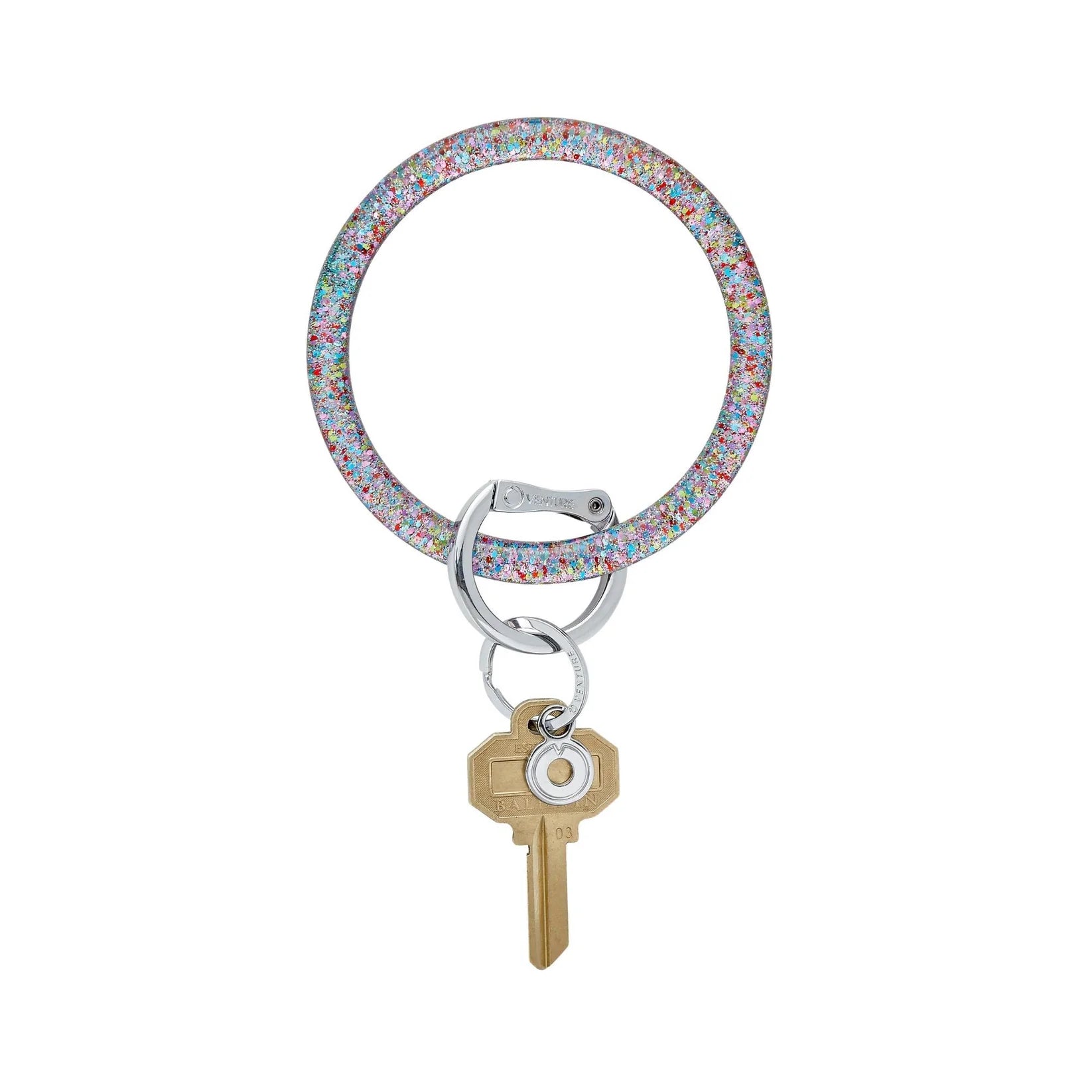 Resin Big O Key Ring Birthday Cake - Beau Kisses