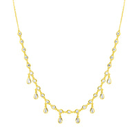 Sadie Shaker Necklace Gold - Beau Kisses