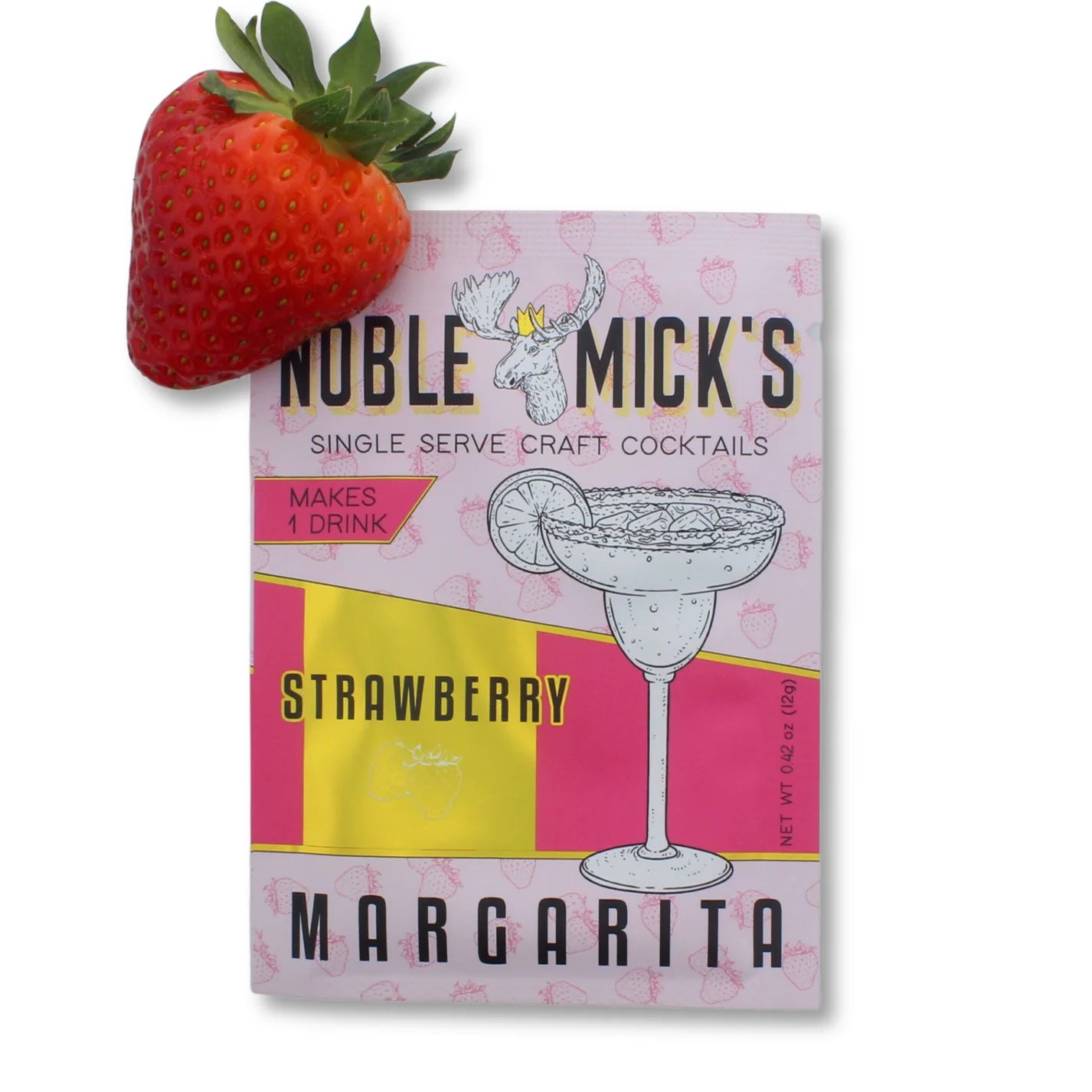 Single Serve Packet Strawberry Margarita