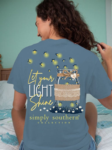 Let Your Light Shine Through Simply Southern Tee