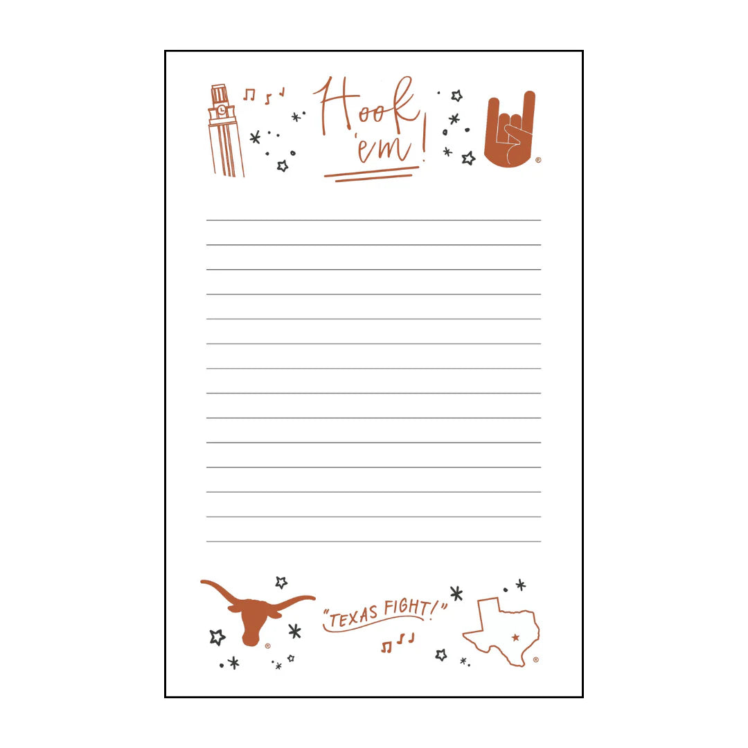 Collegiate Confetti Notepad