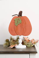 Rustic Pumpkin Topper - Beau Kisses