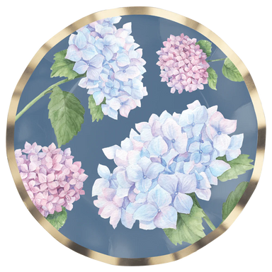 Wavy Salad Plate Hydrangeas 8pkg - Beau Kisses