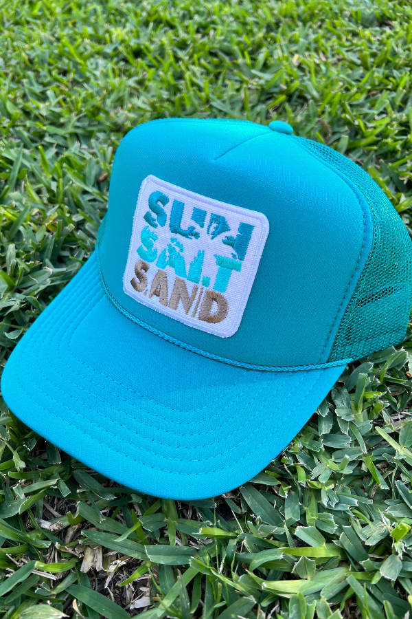 Trucker Hat Foam "Sun Sand Salt"