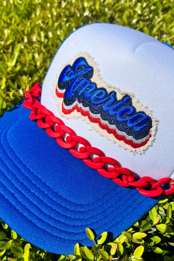Acrylic Trucker Hat Chains
