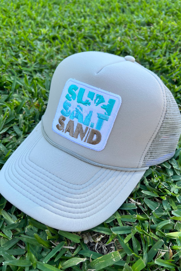 Trucker Hat Foam "Sun Sand Salt"