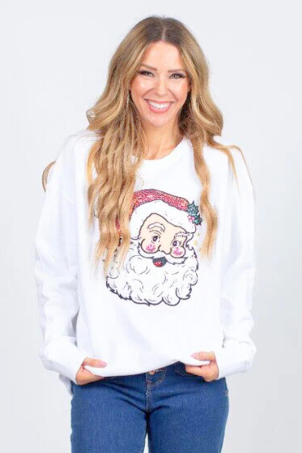 Jolly Santa Sweatshirt