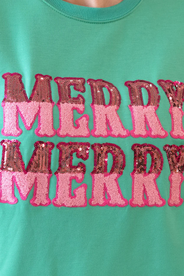 Sarah Sweatshirt Merry Merry Green