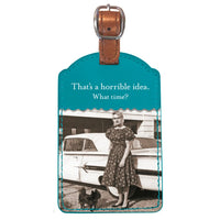 What Time? Luggage Tag - Beau Kisses