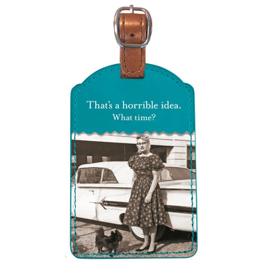 What Time? Luggage Tag - Beau Kisses