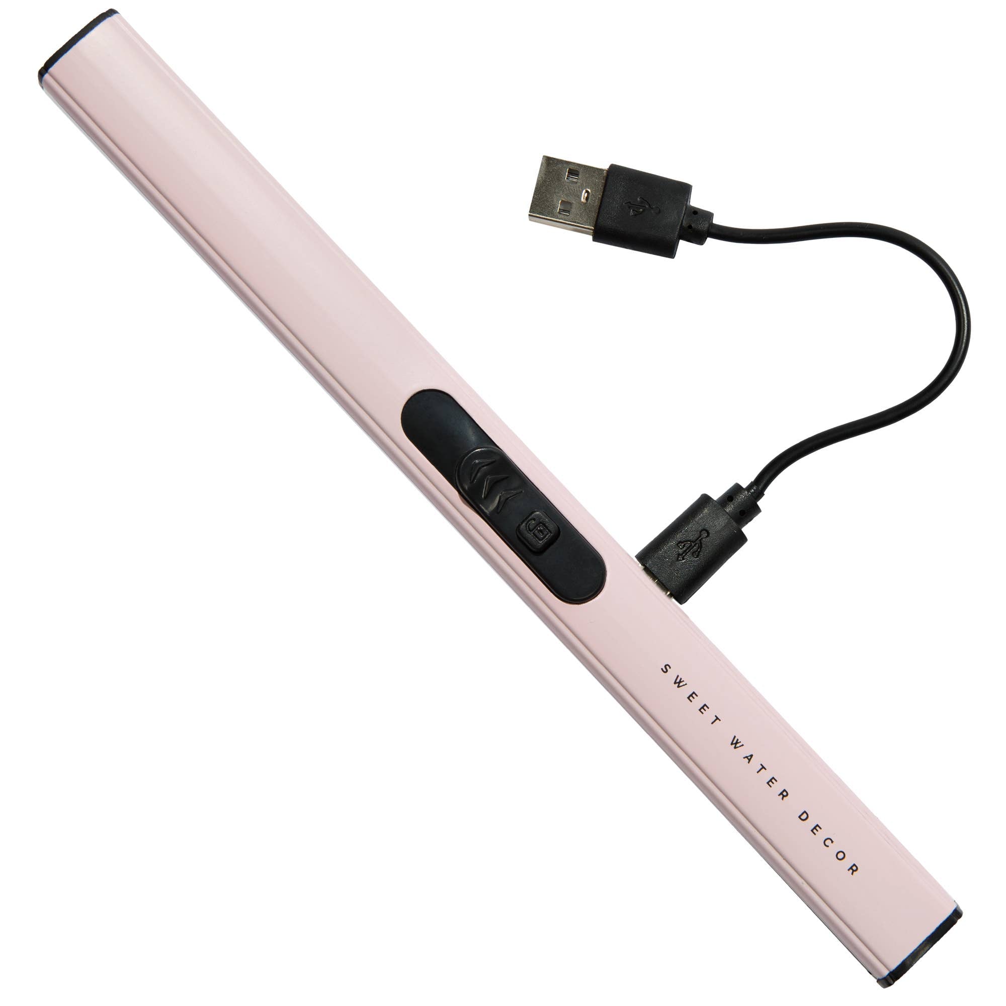 Rechargeable Electric Lighter Blush Pink