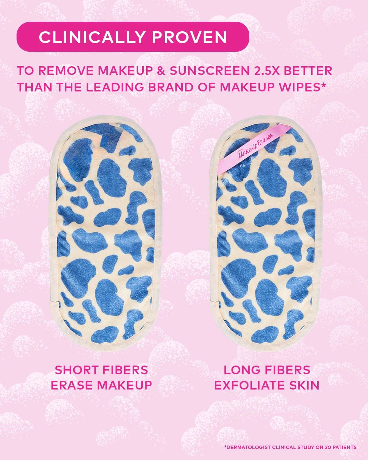 Limited Edition Makeup Eraser Holy Cow Print