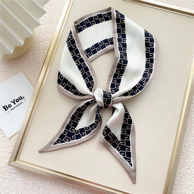 Gilded Noir Luxe Scarf Necklace - Beau Kisses