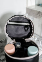 Barrel Organizer Toiletry Bag Take It Easy Black - Beau Kisses