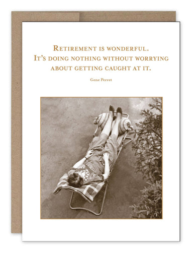 Wonderful Retirement Card - Beau Kisses