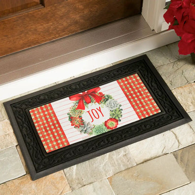 Sassafras Mat Tray Black Scroll - Beau Kisses