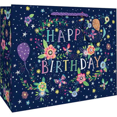 Gift Bag Large Beautiful Birthday - Beau Kisses