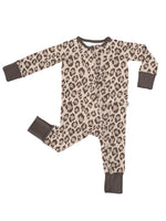 Classic Leopard Zip Convertible Ruffles Pajamas - Beau Kisses
