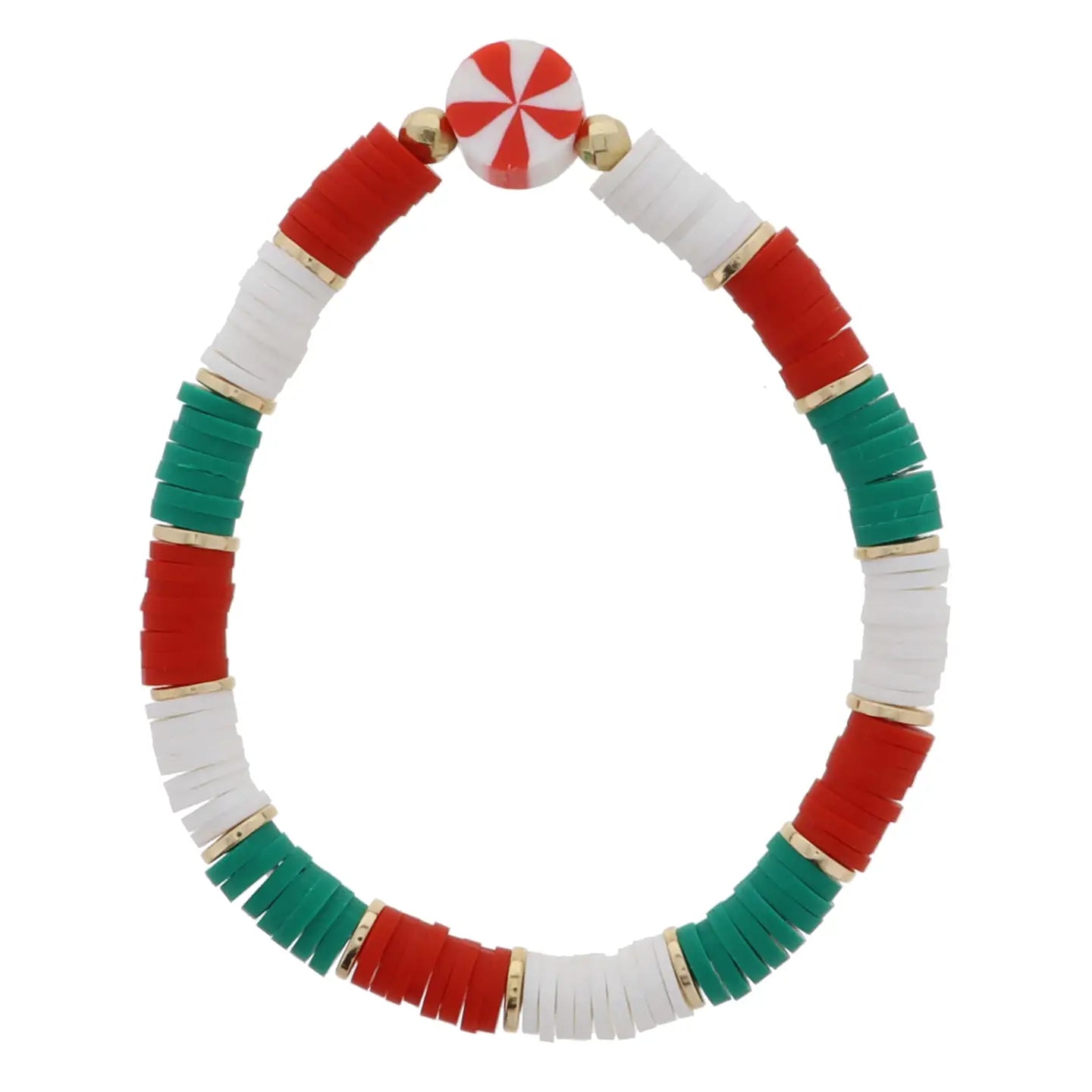 Kid's Rubber Holiday Stretch Bracelets - Beau Kisses