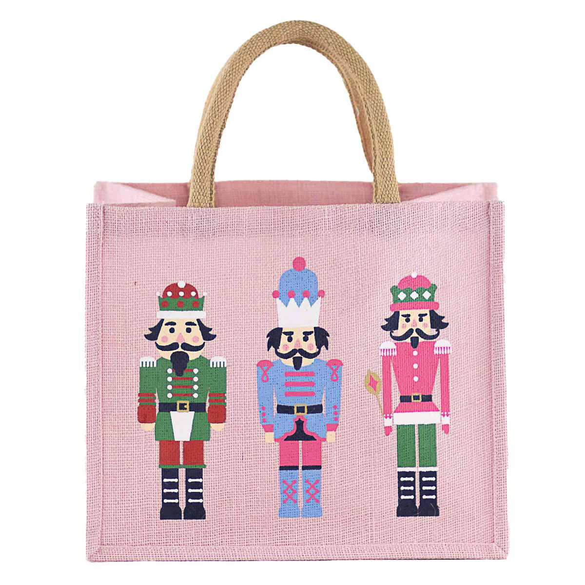 Nutcracker March Gift Tote Light Pink