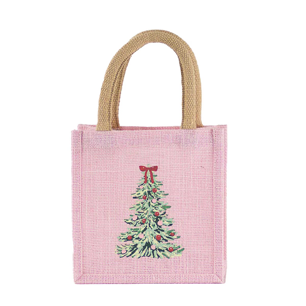 Noelle Tree Petite Gift Tote Light Pink