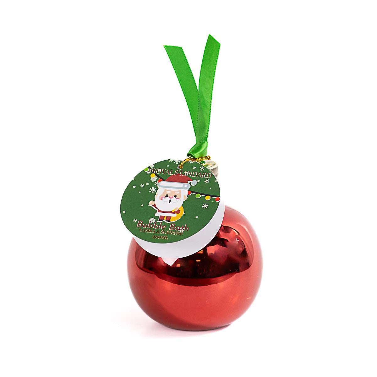 Holiday Bubble Bath Ornament Vanilla