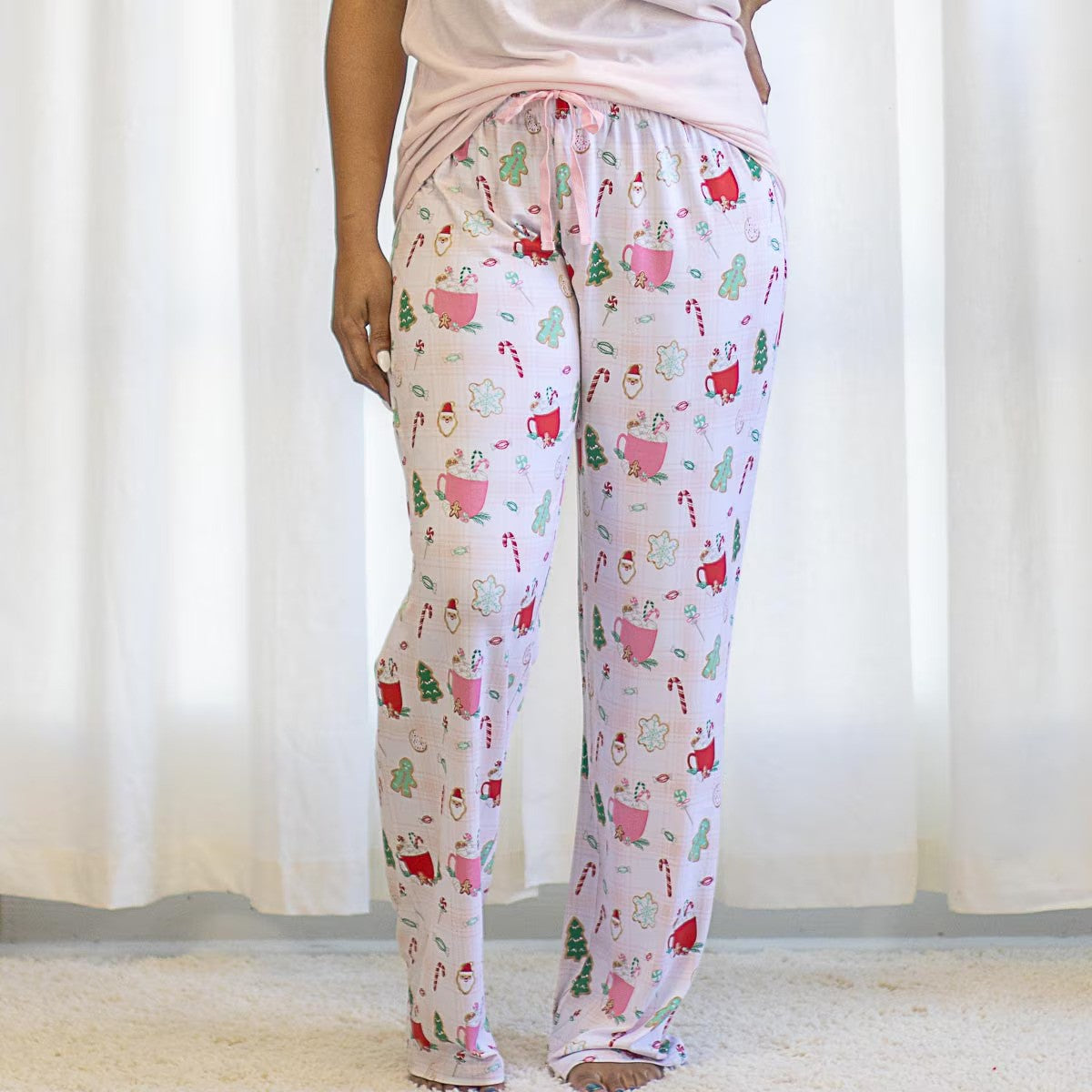 Baking Spirits Bright Sleep Pants Light Pink