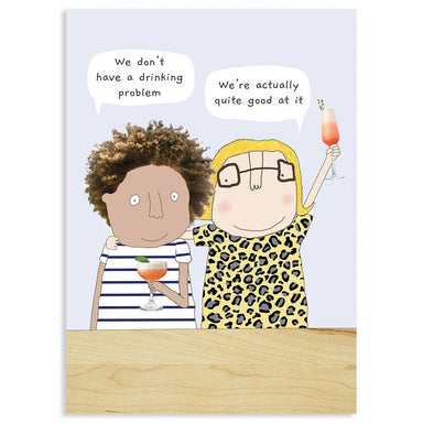 Drinking Problem Birthday Card - Beau Kisses