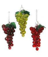 Beaded Grapes Ornament Assorted - Beau Kisses