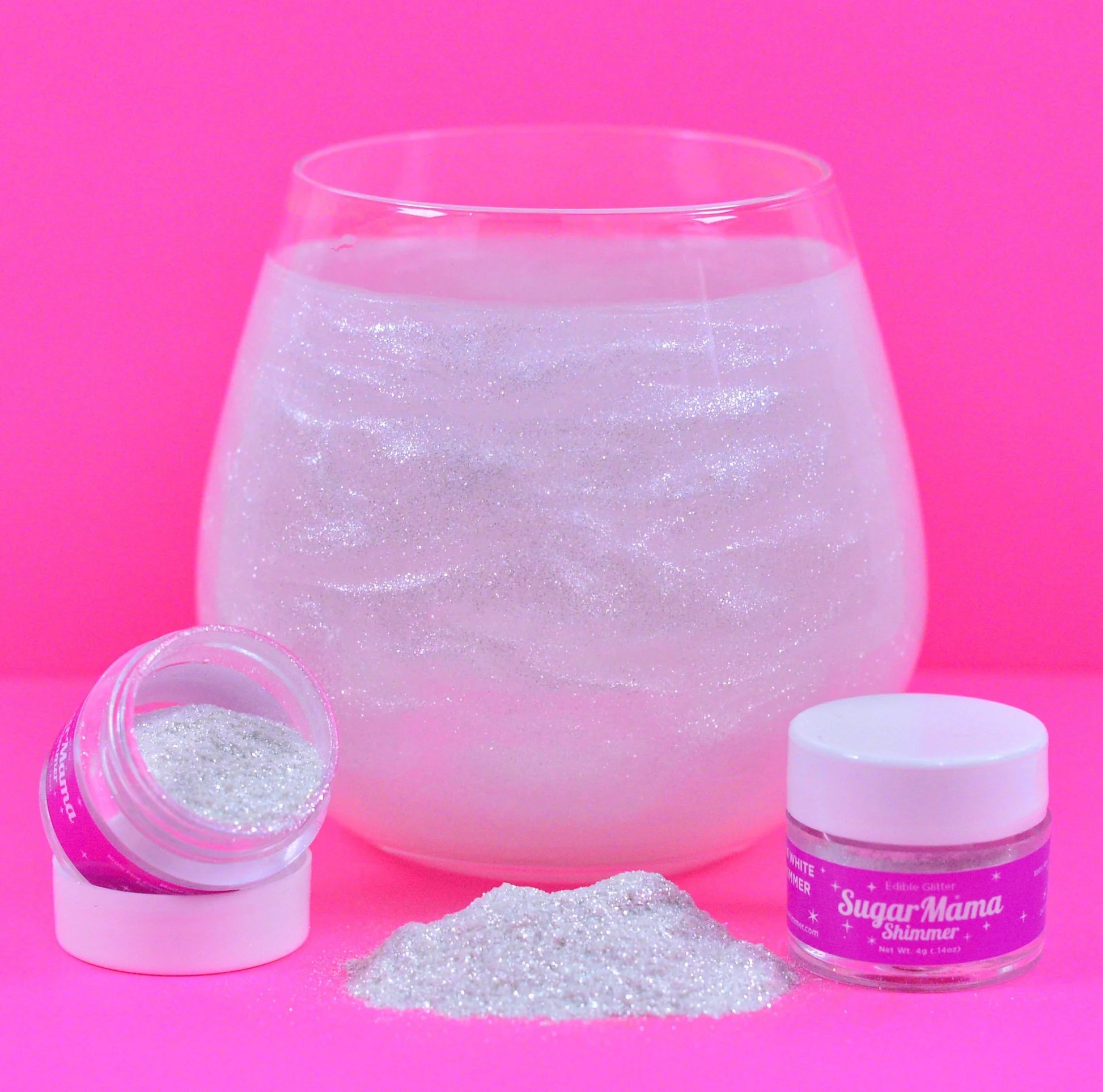 SUGAR MAMA SHIMMER ICE QUEEN WHITE