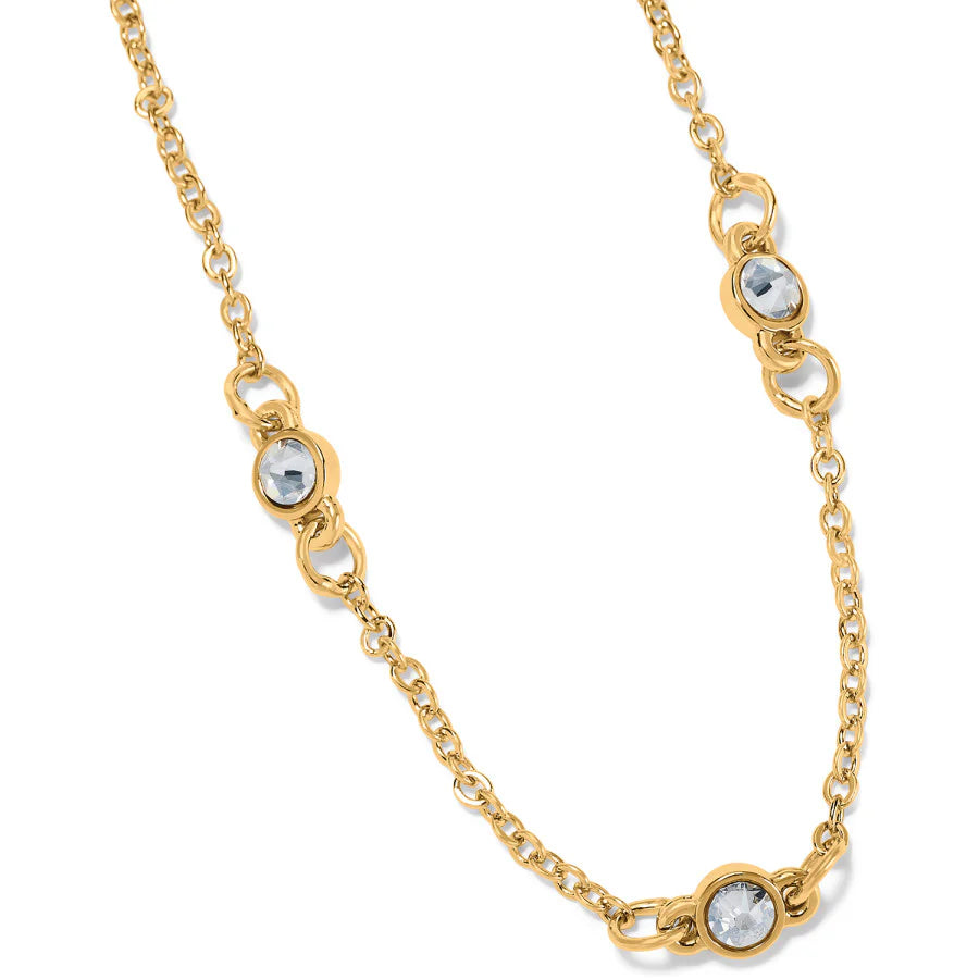 Illumina Petite Collar Necklace Gold