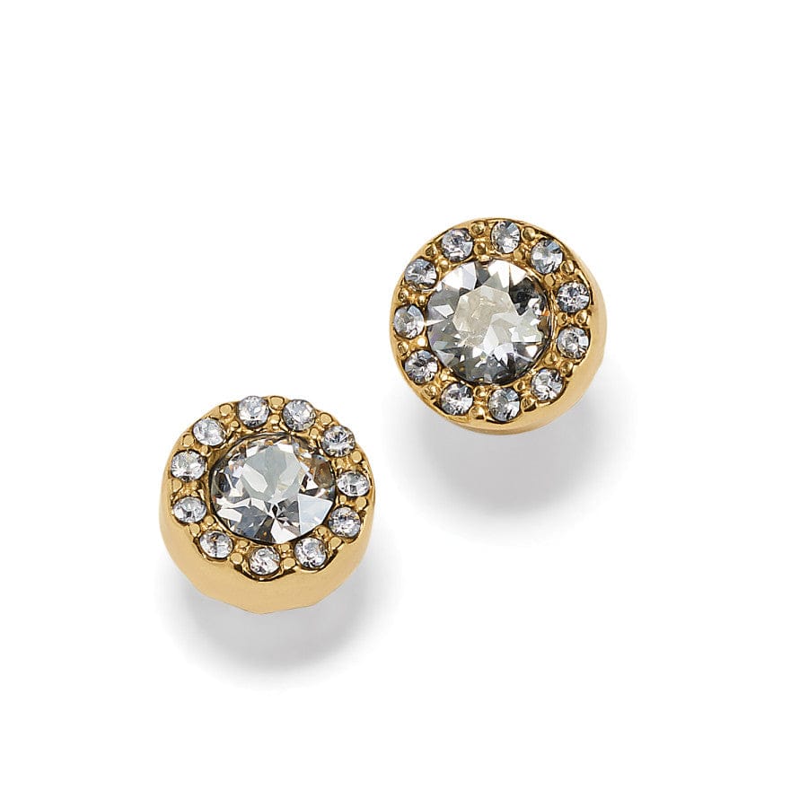 Illumina Solitaire Post Earrings Gold