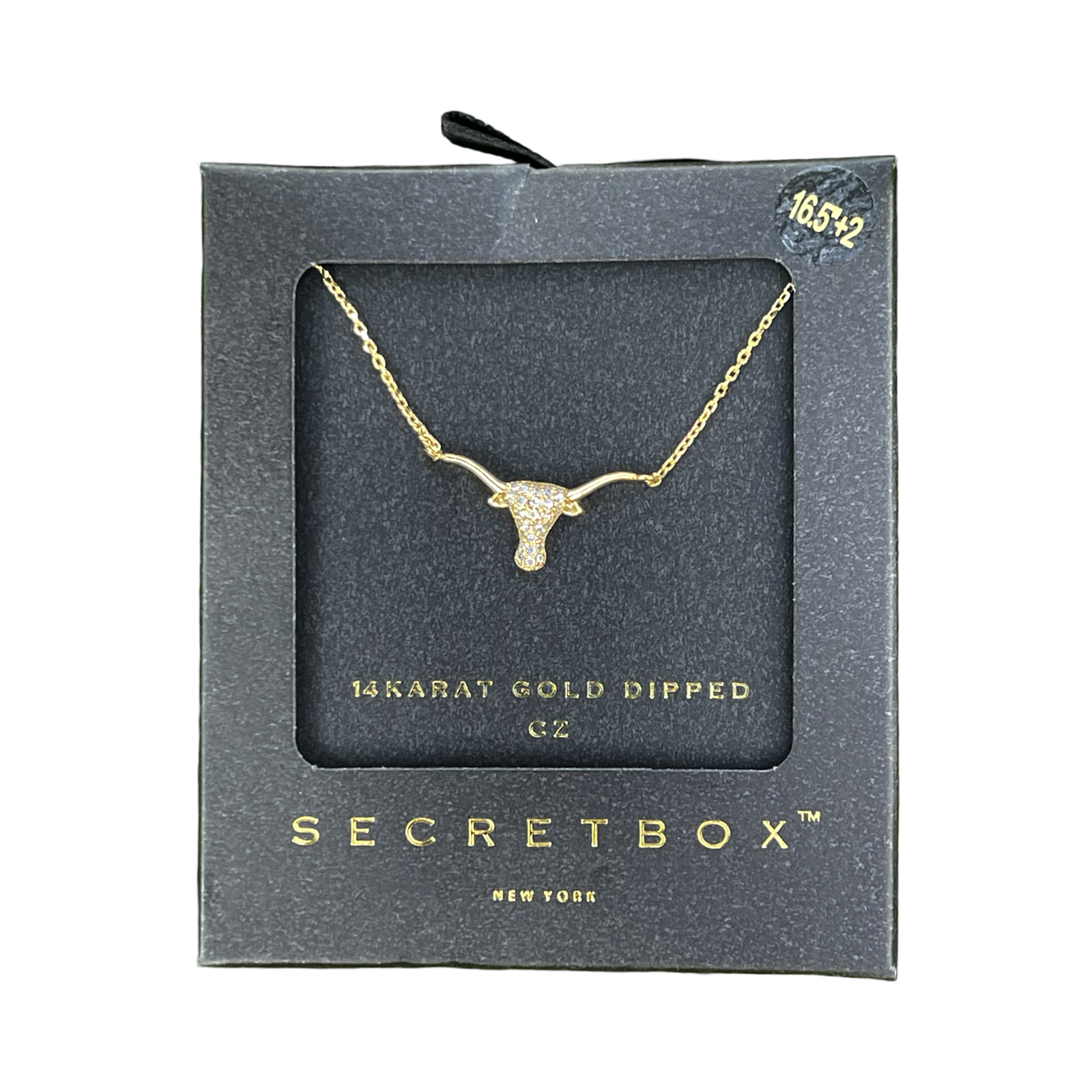 Longhorn Crystal Necklace