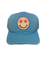 Trucker Hat Foam Star Smiley Face - Beau Kisses