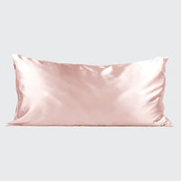 Pillowcase Satin Blush King - Beau Kisses