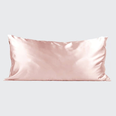 Pillowcase Satin Blush King - Beau Kisses