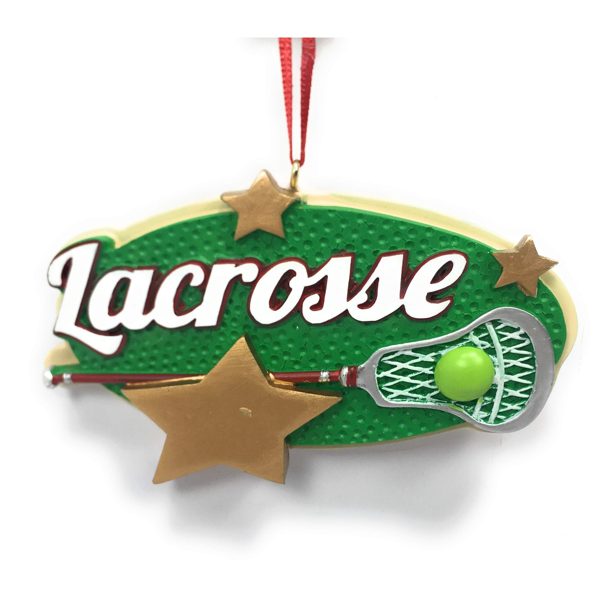 Lacrosse Personalize Ornament