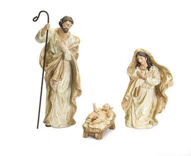 Resin Holy Family Set of 3 - Beau Kisses