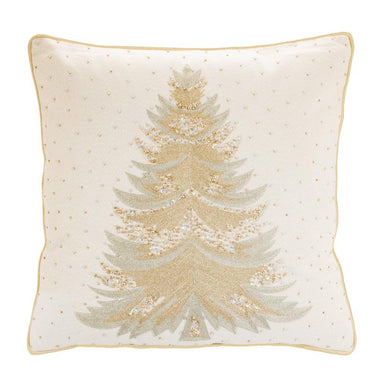 Square Cotton Tree Pillow 18" - Beau Kisses