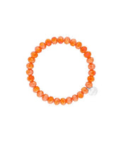 Bracelet Beaumont 8mm Gold Orange - Beau Kisses