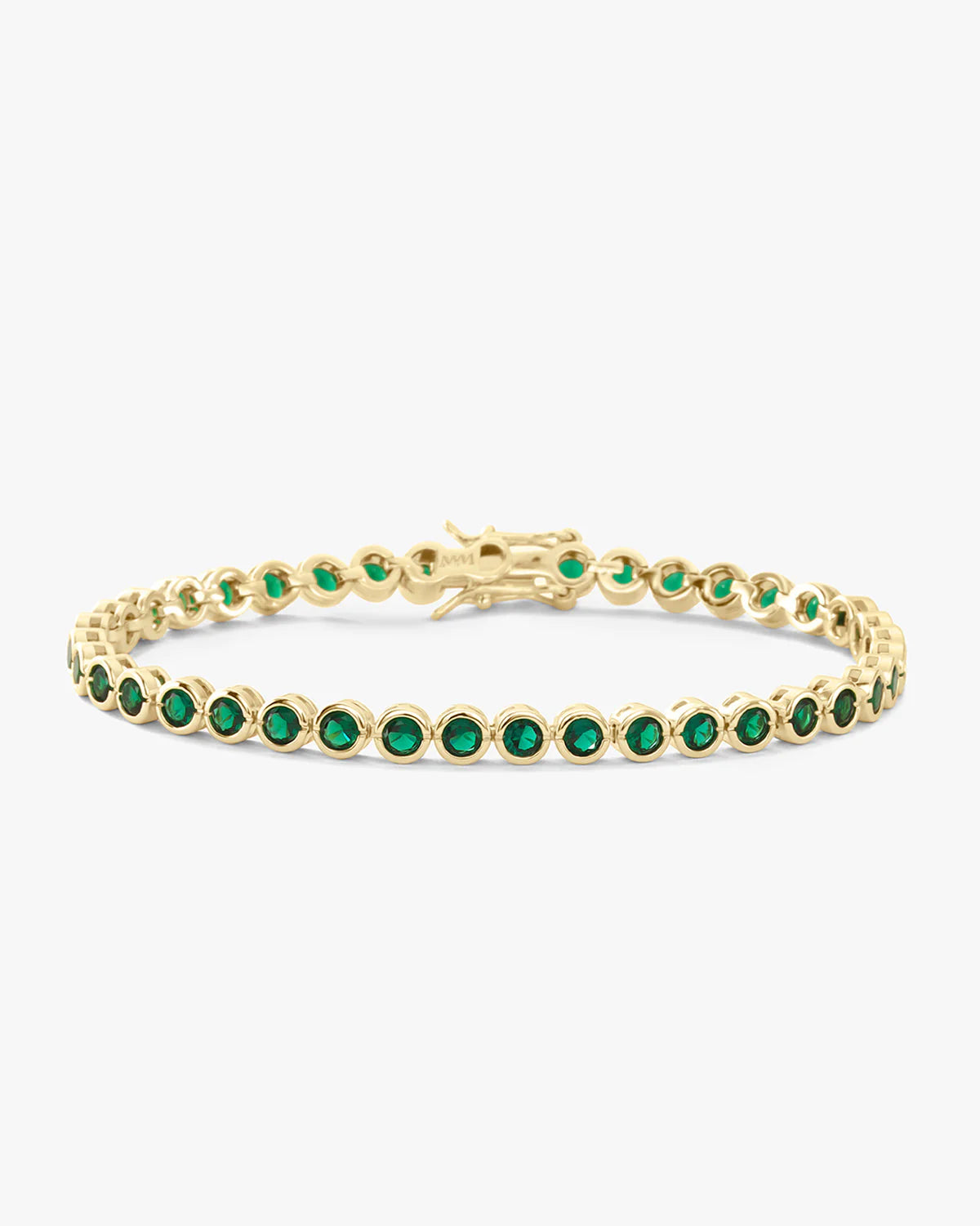 Baroness Bracelet Gold Emerald