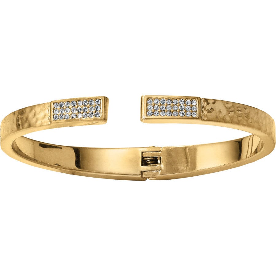 Meridian Zenith Hinged Bangle Gold