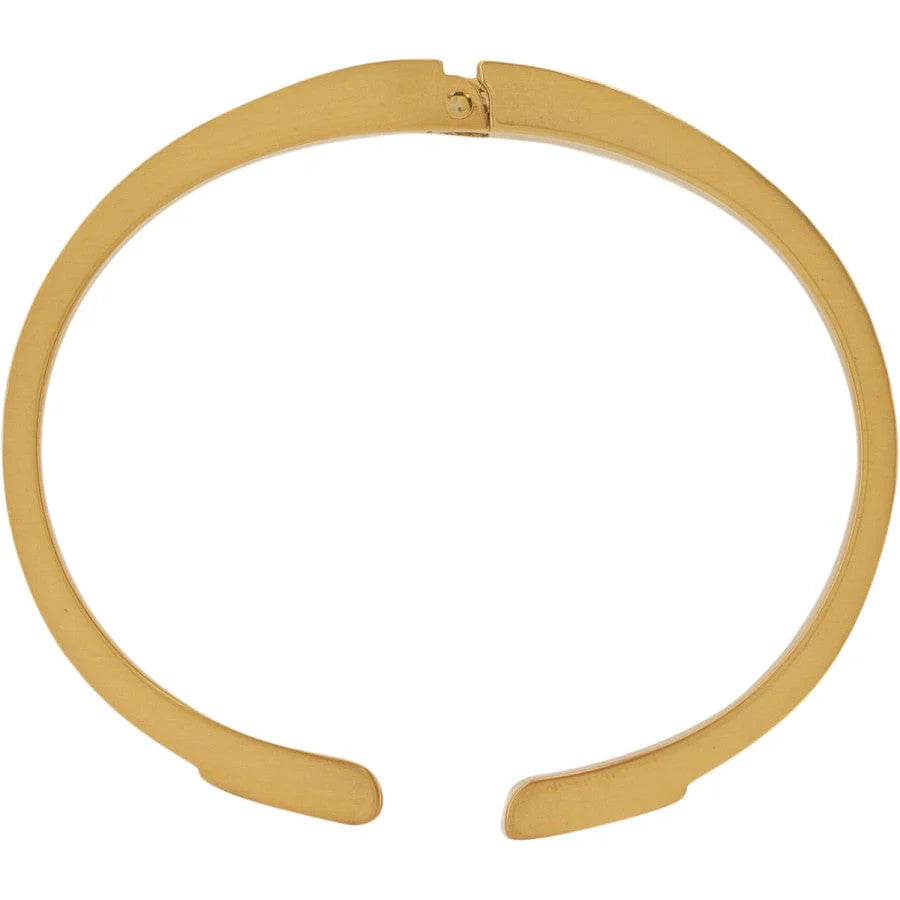 Meridian Zenith Hinged Bangle Gold